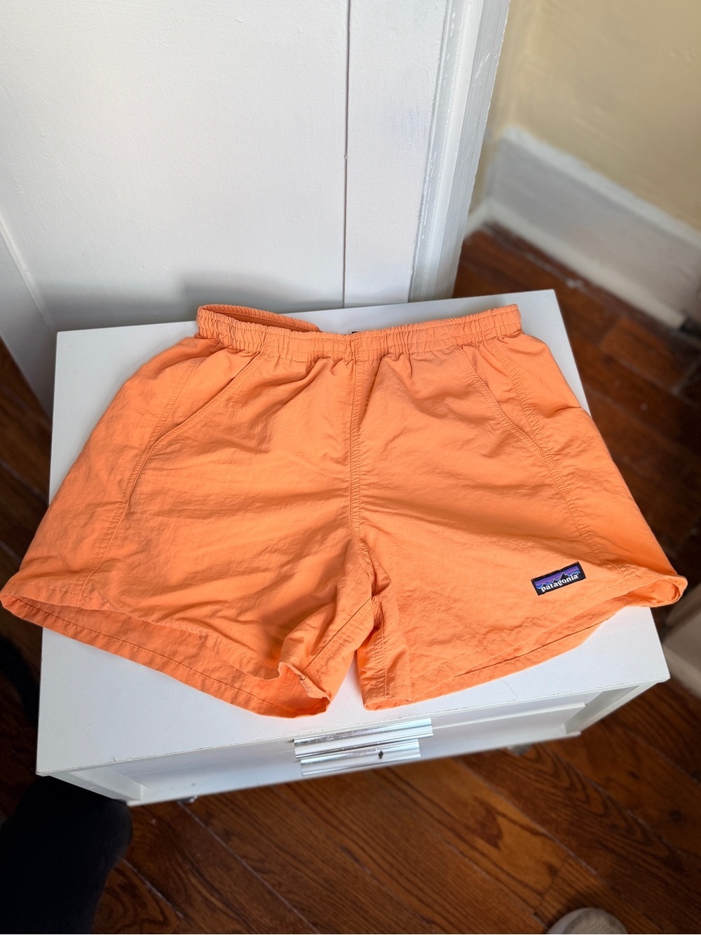 Patagonia Women’s Baggies 5” Shorts XS TGOR Orange Style 57059